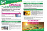 ALERTE CANICULE FACE À LA CANICULE, DES MESURES IMMÉDIATES DOIVENT ÊTRE MISES EN PLACE PARTOUT !