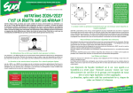 NOTATIONS 2026/2027 C'EST LA DISETTE SUR LES NIVEAUX !