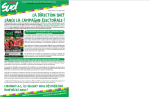 LA DIRECTION SNCF LANCE LA CAMPAGNE ÉLECTORALE !